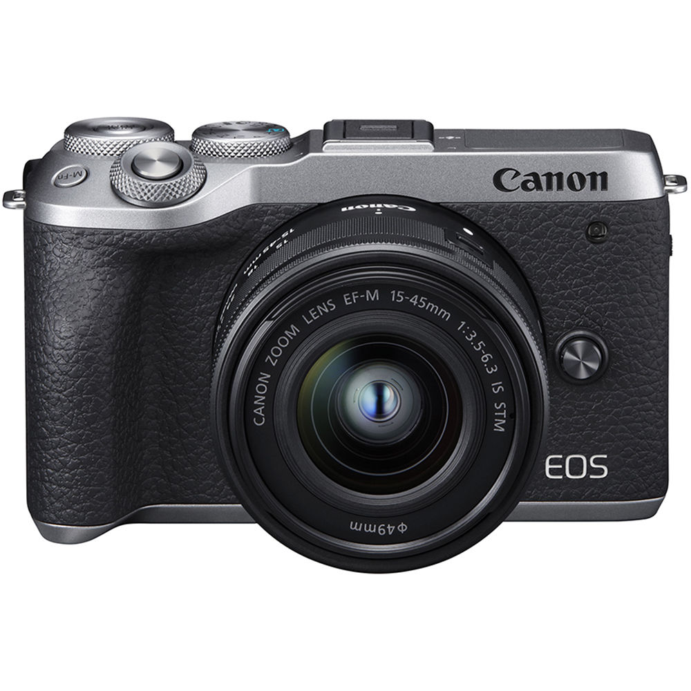 Digital Cameras: Canon EOS M6 Mark II Mirrorless Camera w/15-45mm Lens ...